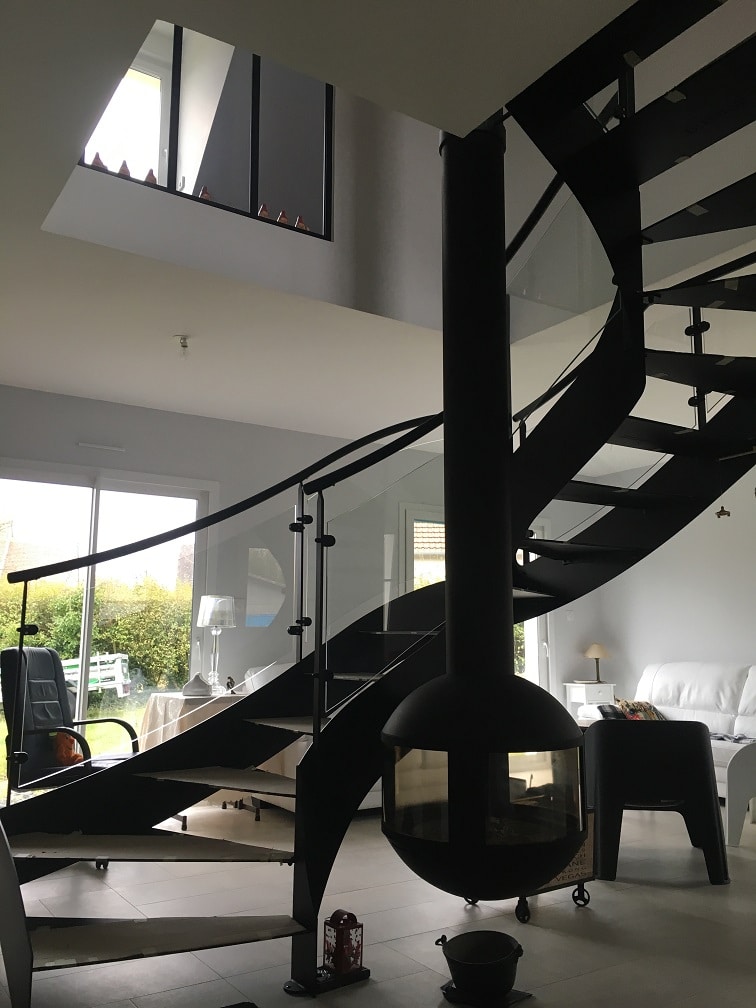 Escalier métallique sur mesure