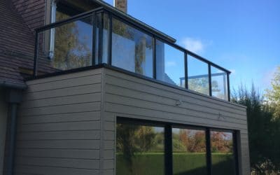 Garde corps aluminium en Normandie