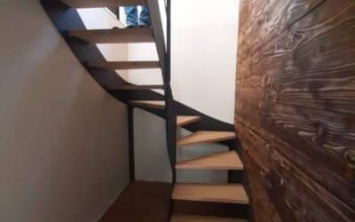 escalier design dans le 61