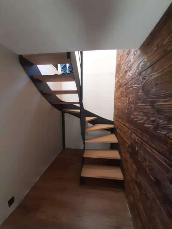 escalier design dans le 61